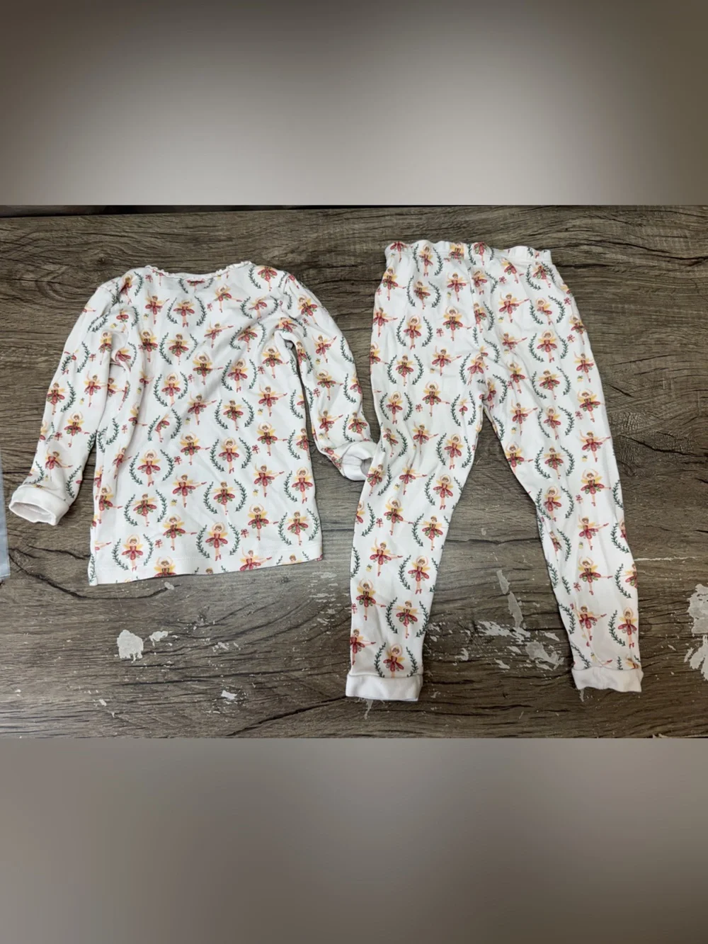 Nellapima Size 3 Christmas Fairy Pajamas